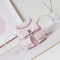 Chanel AS3860 Backpack Grained Shiny Calfskin Gold Light Pink - Default Title - View 1