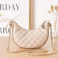 Chanel AS3917 Clutch With Chain Lambskin & Shiny Light Gold Metal Ecru - Default Title - View 1
