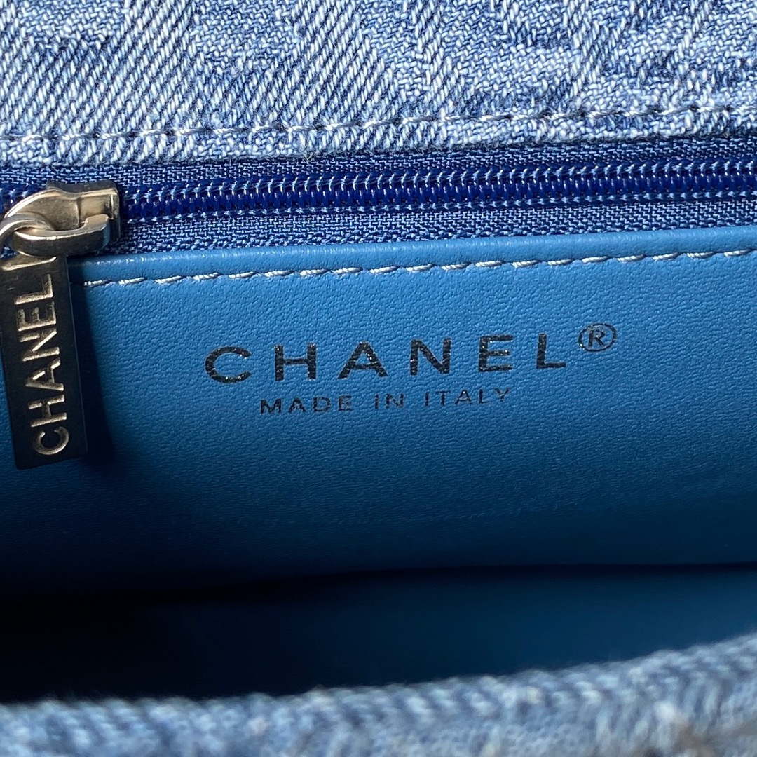Chanel AS3921 Flap Classic Bag Woc Denim Blue - Default Title - View 8