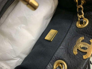 Chanel AS3947 Small Backpack Lambski & Gold-Tone Metal Black - Default Title - View 9