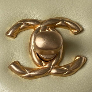Chanel AS3973 Small Vanity Case Lambskin bag Yellow - Default Title - View 3