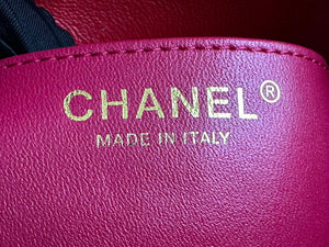 Chanel AS3979 Mini Flap Bag Lambskin Plexi & Gold-Tone Meta Red - Default Title - View 8