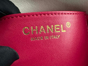 Chanel AS3979 Mini Flap Bag Lambskin Plexi & Gold-Tone Meta White - Default Title - View 8