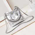 Chanel AS3980 22 Mini Handbag Fantasy color Calfskin & Silver-Tone Metal Silver - Default Title - View 1
