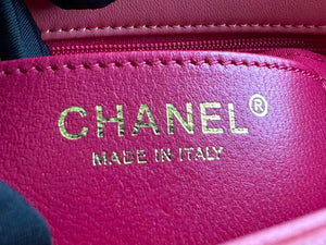 Chanel AS3986 Small Flap Bag Lambskin Plexi & Gold-Tone Meta Pink - Default Title - View 8