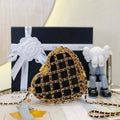 Chanel AS4027 Heart Minaudiere Lambskin Black - Default Title - View 1