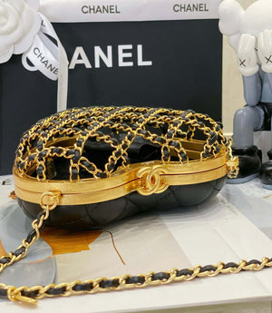 Chanel AS4027 Heart Minaudiere Lambskin Black - Default Title - View 7