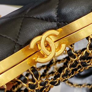 Chanel AS4027 Heart Minaudiere Lambskin Black - Default Title - View 9