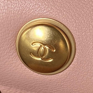 Chanel AS4041 Flap Classic Bag CF Camellia Lambskin Pink Gold - Default Title - View 6