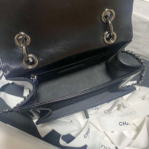 Chanel AS4051 Flap Bag Lambskin Black Metal with Black - Default Title - View 7