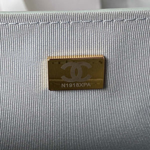 Chanel AS4051 Small Flap Classic Bag CF Lambskin Light Blue Gold - Default Title - View 8