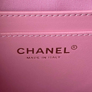 Chanel AS4059 Large Backpack Grained Shiny Calfskin & Gold-Tone Metal Rose Red - Default Title - View 8