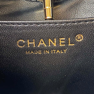 Chanel AS4133 mini Bi-color Chain patent leather Bag White - Default Title - View 8
