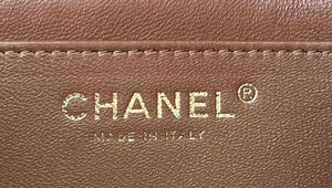 Chanel AS4151 Small Flap Bag With Top Handle Lambskin & Wenge Wood Brown - Default Title - View 8