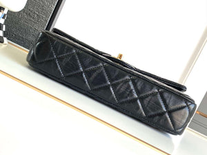 Chanel AS4199 Clutch Lambskin Gold tone Metal Black - Default Title - View 8