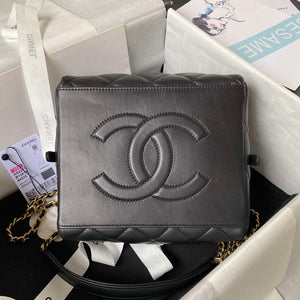 Chanel AS4201 Bag With Top Handle Calfskin Black - Default Title - View 2