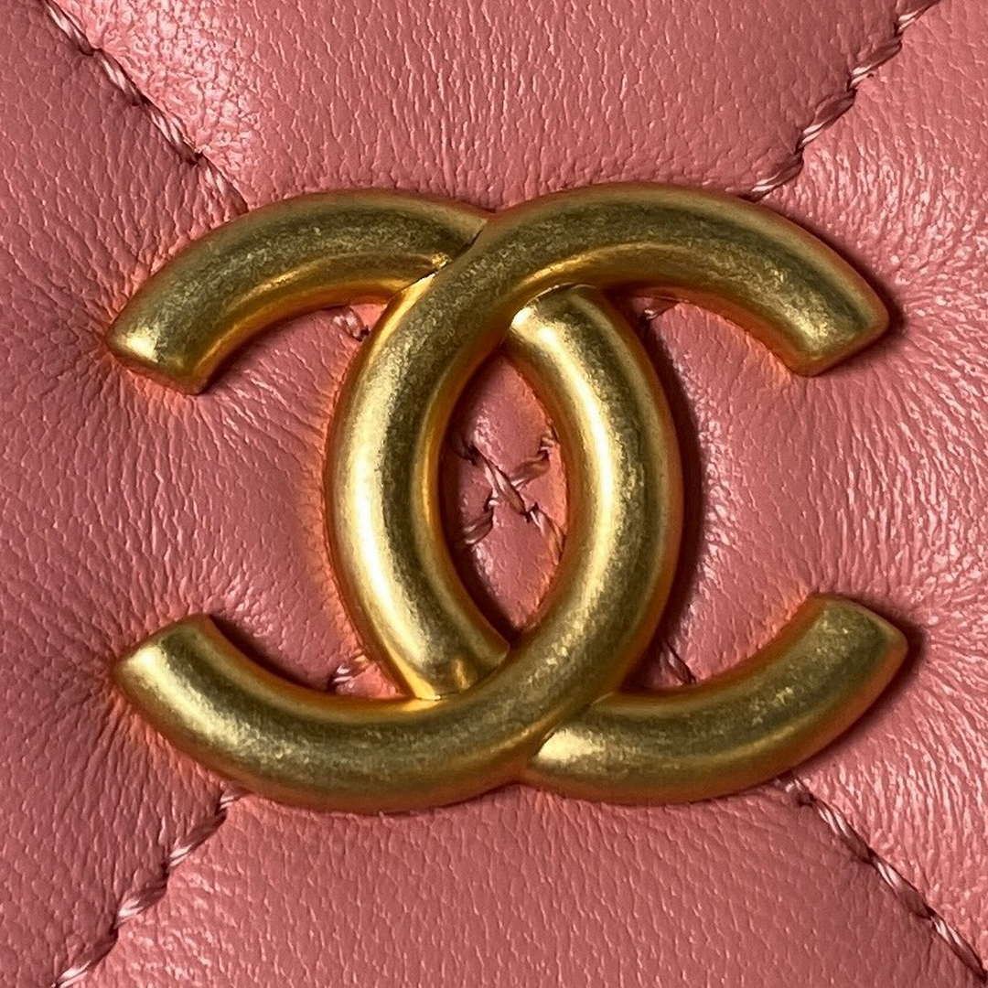 Chanel AS4201 Bag With Top Handle Calfskin Pink - Default Title - View 3