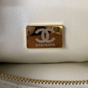 Chanel AS4201 Bag With Top Handle Calfskin White - Default Title - View 8