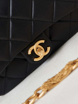 Chanel AS4231 Small Flap Bag Lambskin Black - Default Title - View 2