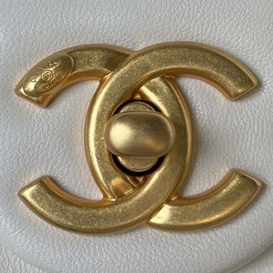 Chanel AS4231 Small Flap Bag Lambskin White - Default Title - View 3