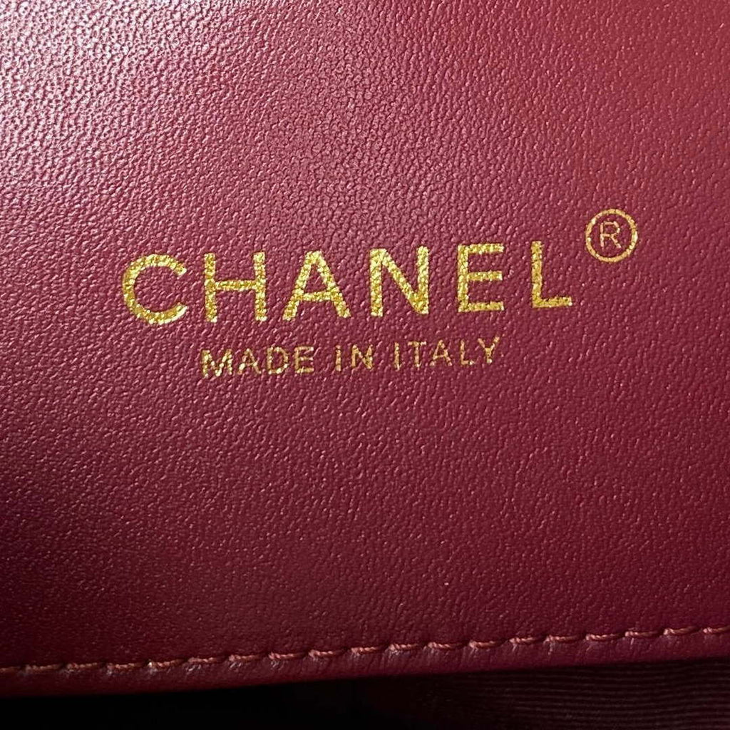 Chanel AS4231 Small Flap Bag Lambskin White