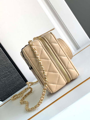 Chanel AS4817 Camera Case Apricot Lambskin Bag - Default Title - View 2