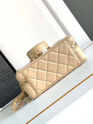 Chanel AS4817 Camera Case Apricot Lambskin Bag - Default Title - View 4