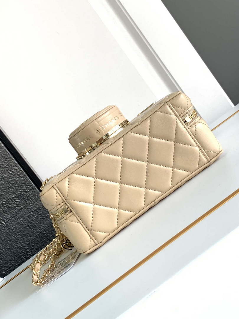 Chanel AS4817 Camera Case Apricot Lambskin Bag - Default Title - View 4