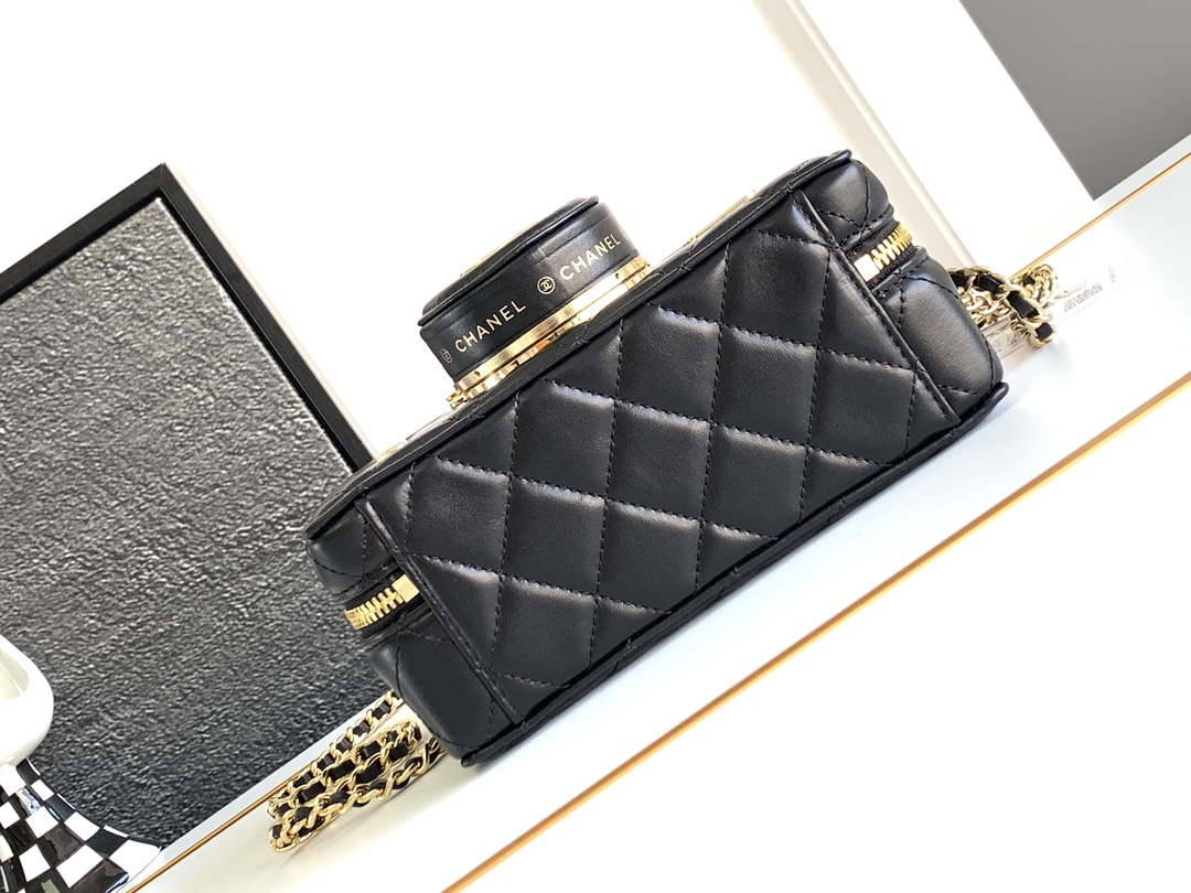 Chanel AS4817 Camera Case Black Lambskin Bag - Default Title - View 4