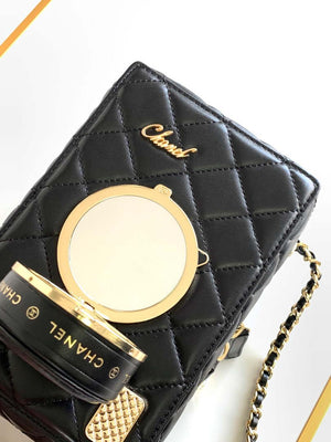 Chanel AS4817 Camera Case Black Lambskin Bag - Default Title - View 7
