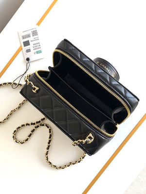 Chanel AS4817 Camera Case Black Lambskin Bag - Default Title - View 8