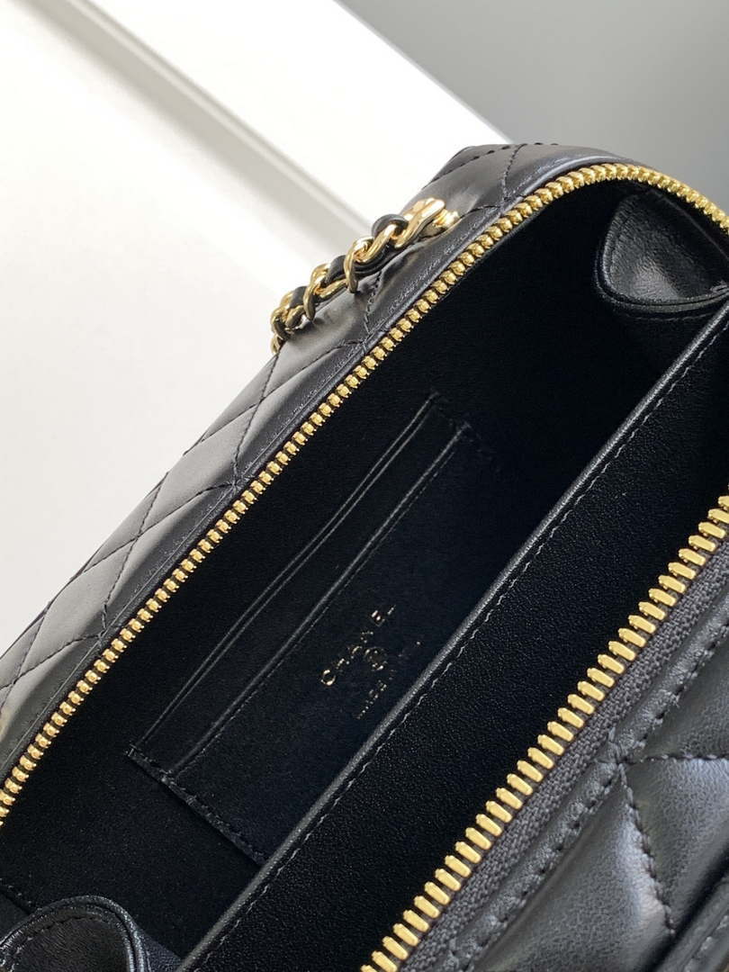 Chanel AS4817 Camera Case Black Lambskin Bag - Default Title - View 9