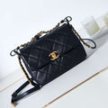 Chanel AS4305 Small Flap bag 23K Lambskin Black - Default Title - View 1