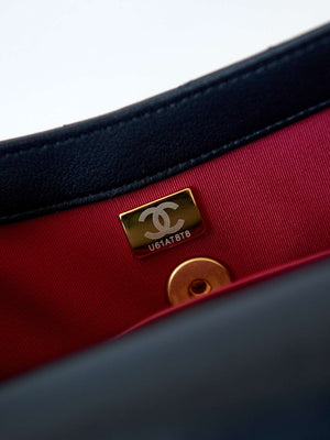 Chanel AS4305 Small Flap bag 23K Lambskin Black - Default Title - View 9