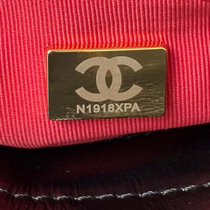Chanel AS4323 Small Hobo Bag Shiny Crumpled Calfskin Black Gold Metal - Default Title - View 8