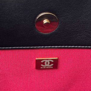 Chanel AS4359 Shopping Bag Shiny Lambskin Gold Metal Black - Default Title - View 9