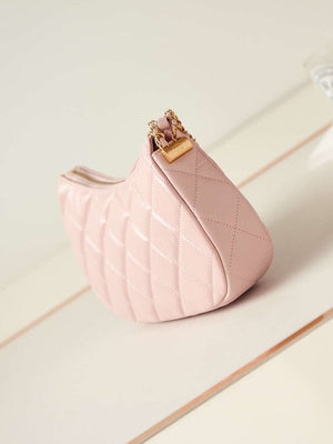 Chanel AS4422 23K Hobo Bag Lambskin Gold Metal Pink - Default Title - View 4