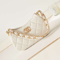 Chanel AS4422 23K Hobo Bag Lambskin Gold Metal White - Default Title - View 1