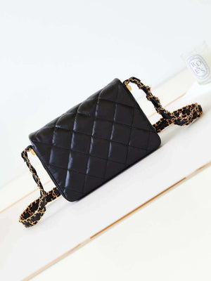 Chanel AS4423 Flap Lambskin bag Black - Default Title - View 5