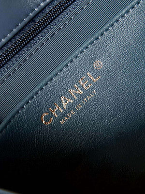 Chanel AS4423 Flap Lambskin bag Blue - Default Title - View 8