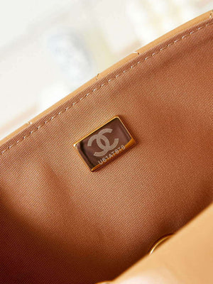 Chanel AS4423 Flap Lambskin bag Brown - Default Title - View 9