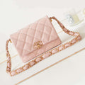 Chanel AS4423 Flap Lambskin bag Pink - Default Title - View 1