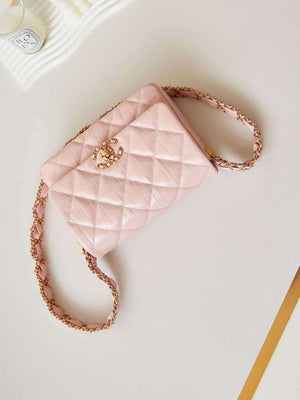 Chanel AS4423 Flap Lambskin bag Pink - Default Title - View 5
