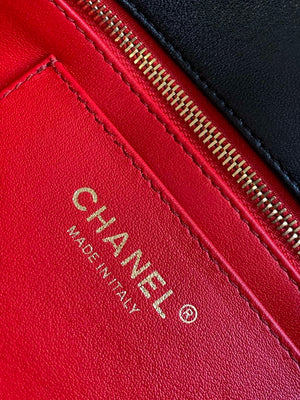 Chanel AS4455 CLUTCH Lambskin Imitation Pearls & Gold Metal Black - Default Title - View 17
