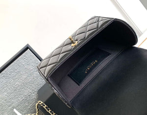 Chanel AS4511 Patent Calfskin & Gold-Tone Metal Black - Default Title - View 8