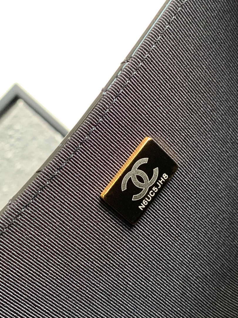 Chanel AS4511 Patent Calfskin & Gold-Tone Metal Black