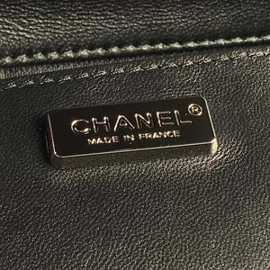 Chanel AS4561 Evening Bag Sequins & Silver-Tone Metal Black &  White - Default Title - View 9