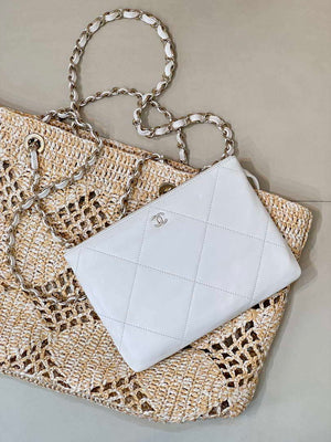 Chanel AS4576 25SS Shopping Bag beige Raffia - Default Title - View 2