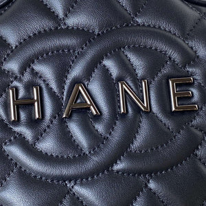 Chanel AS4579 Star Handbag metallic Lambskin Black metal Black - Default Title - View 3