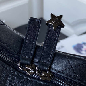 Chanel AS4579 Star Handbag metallic Lambskin Black metal Black - Default Title - View 4